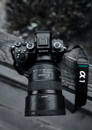 Sony-Kamera im Detail
