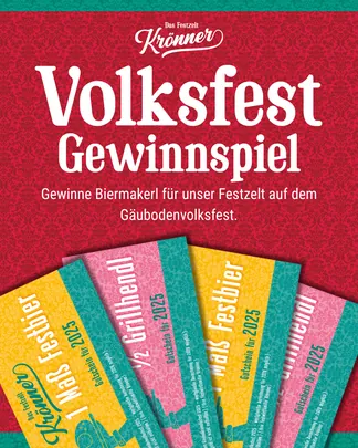 Post: Volksfest-Gewinnspiel