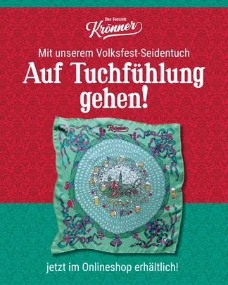 Merch-Post: Volksfest-Seidentuch
